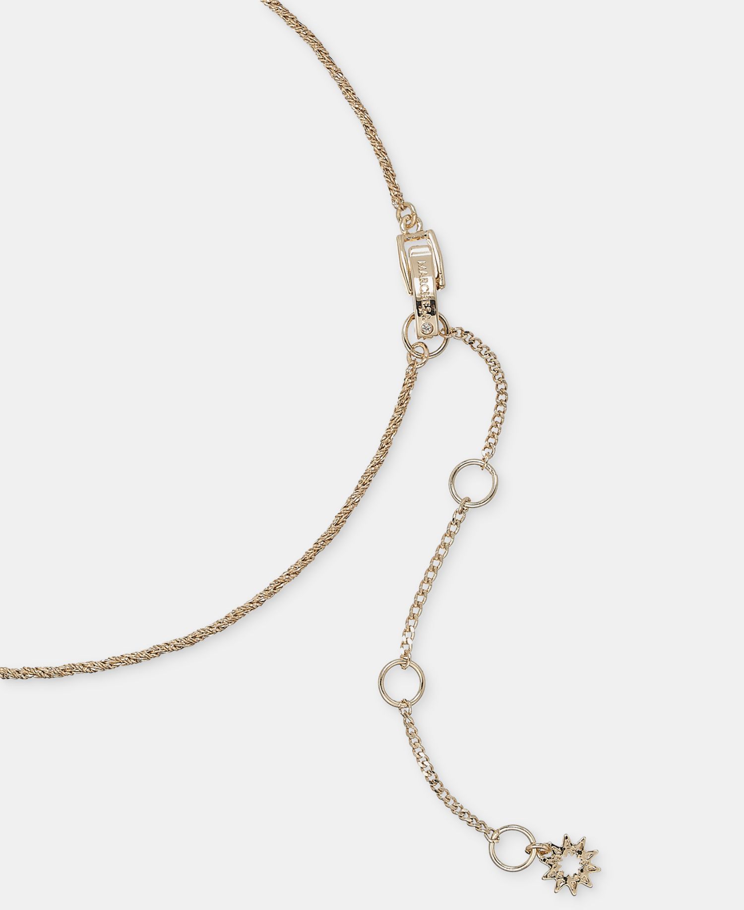 Stone Shaky Statement Necklace, 16" + 3" extender