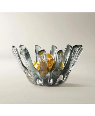 Bossa Glass Bowl - Smoke
