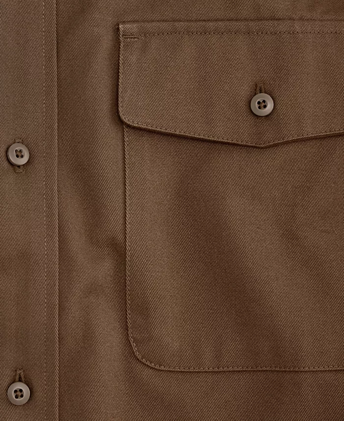 Men's Cotton Heavy Twill Overshirt - thumbnail 5