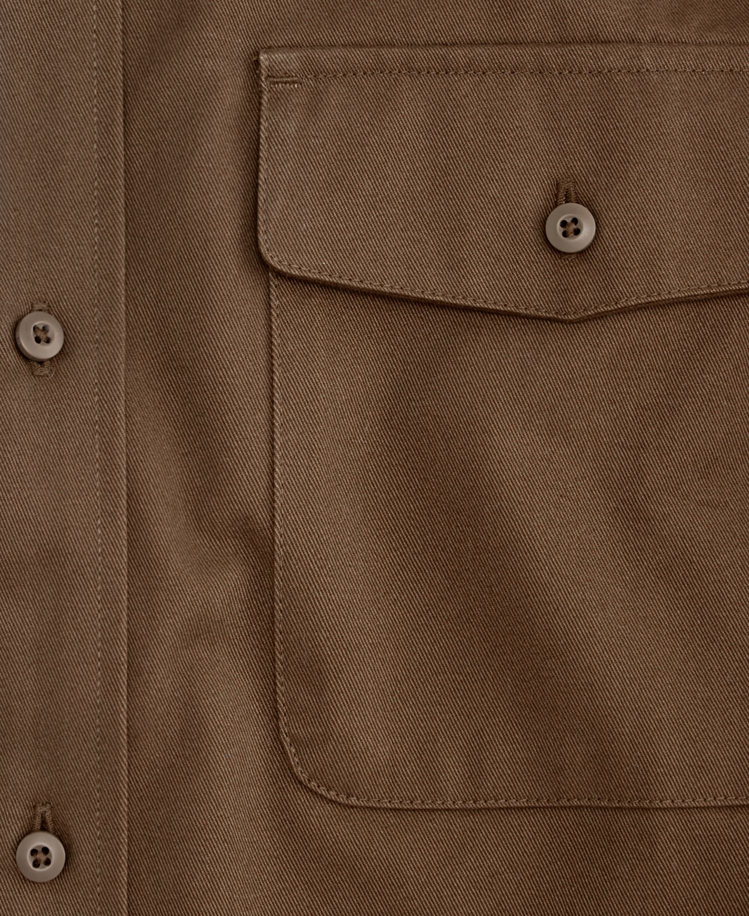 Men's Cotton Heavy Twill Overshirt