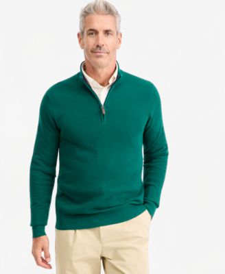 Men's Quarter-Zip Sweater
