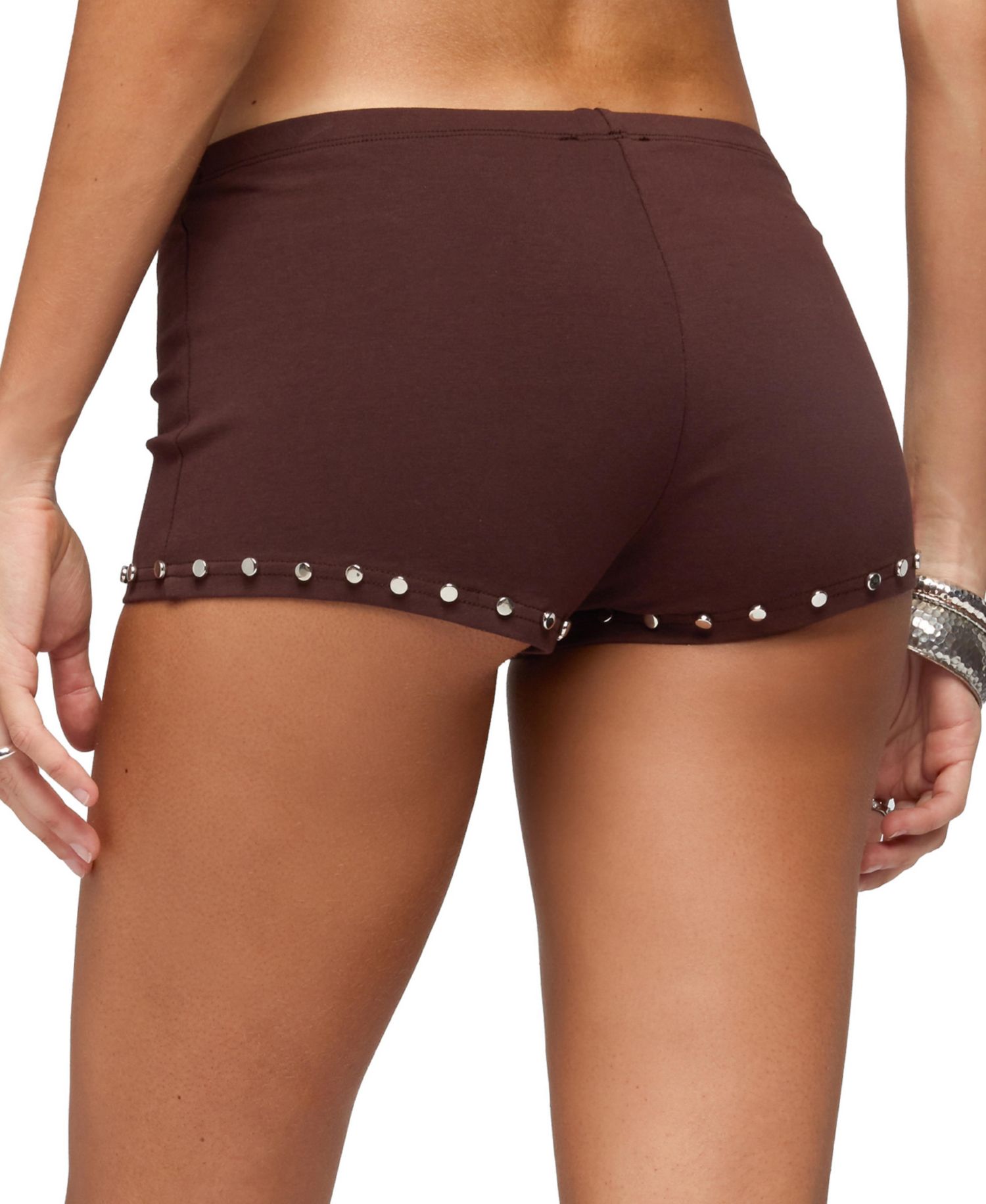 Women's Ariadna Studded Micro Shorts