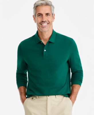 Men's Solid Stretch Polo Shirt