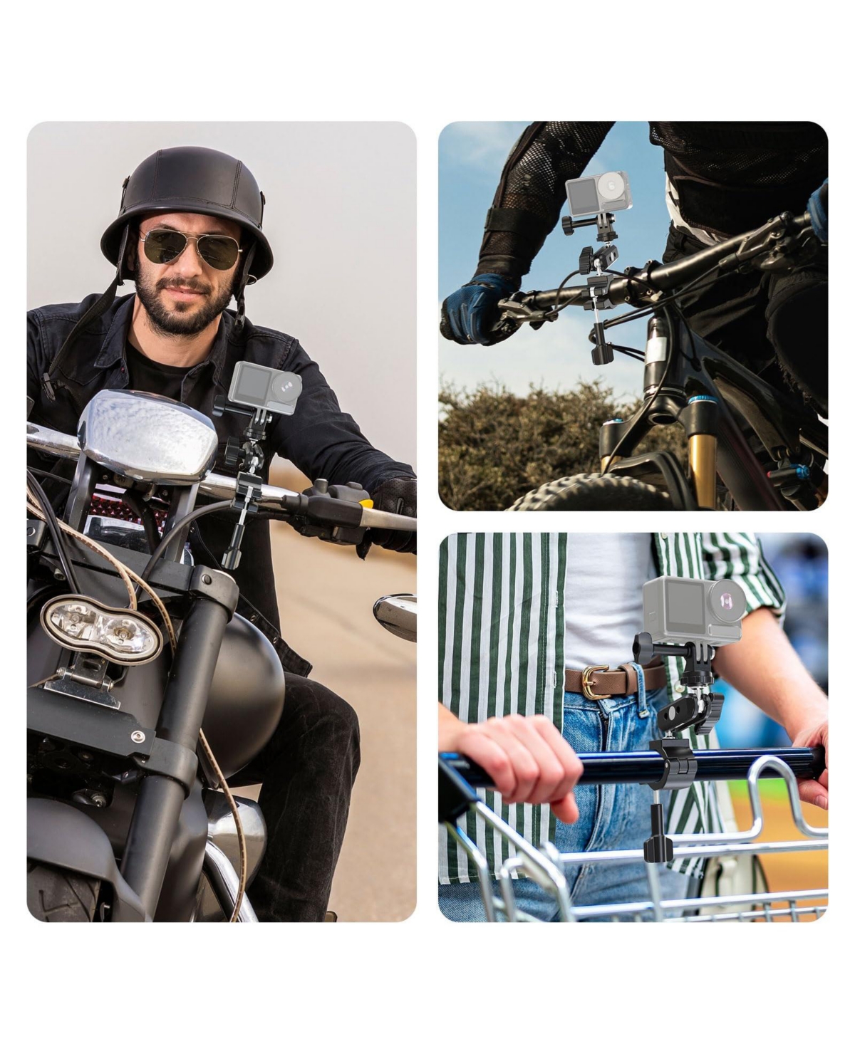 Neewer Camera Mounting Accessory for select GoPro, Dji and Insta360 action cameras