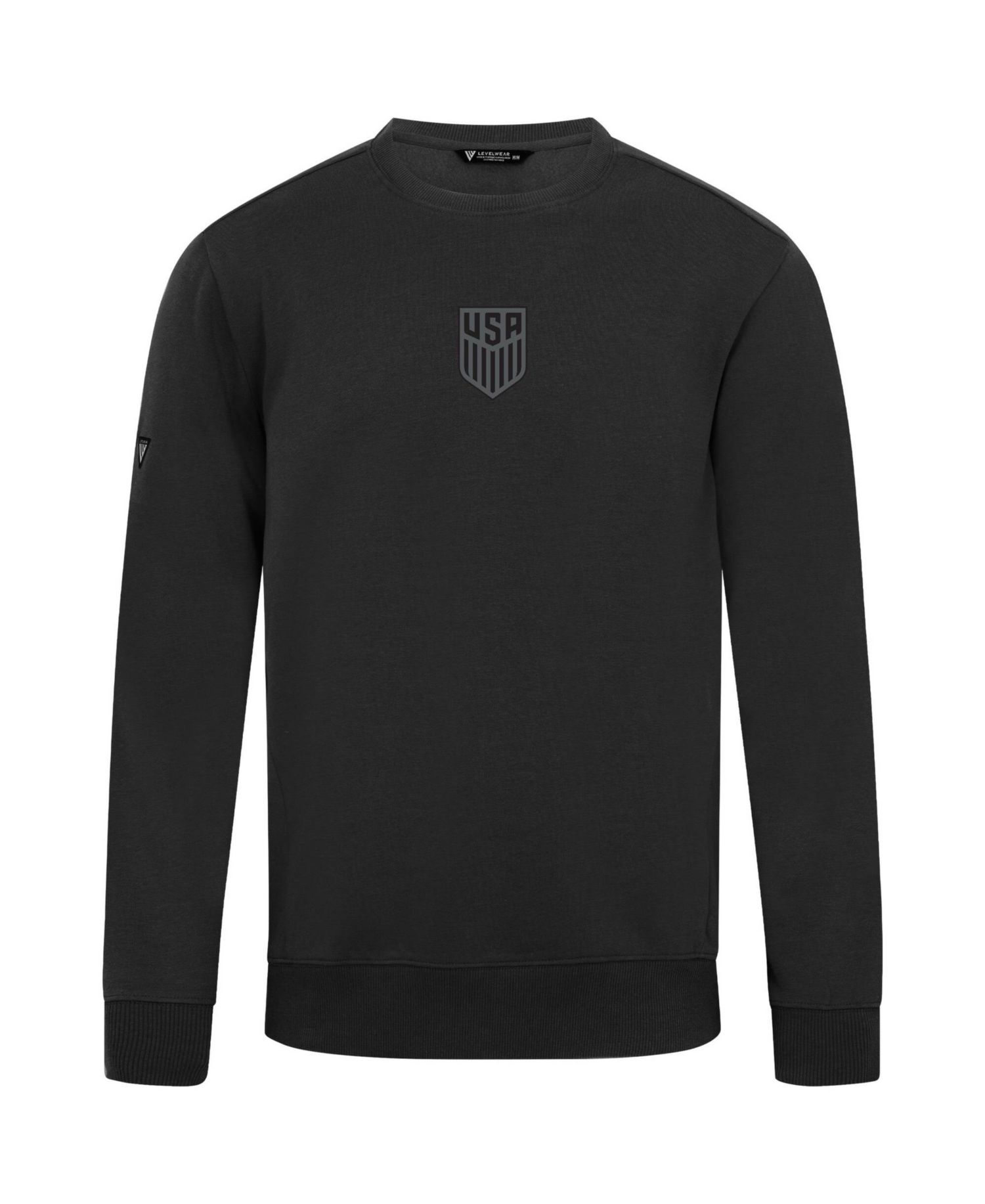 Men's Black USMNT Zane Chenille Sweatshirt