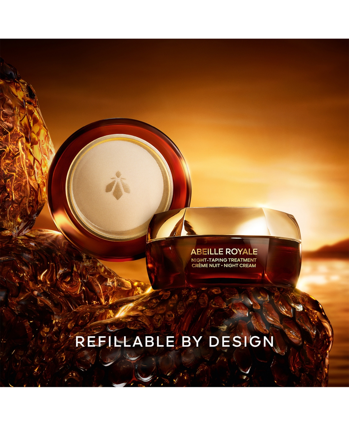 Guerlain Abeille Royale Refillable Lifting Night Cream, 1.7 oz.