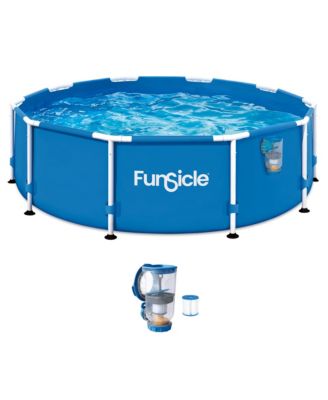 Outdoor Activity Round Frame Above Ground Swimming Pool Set