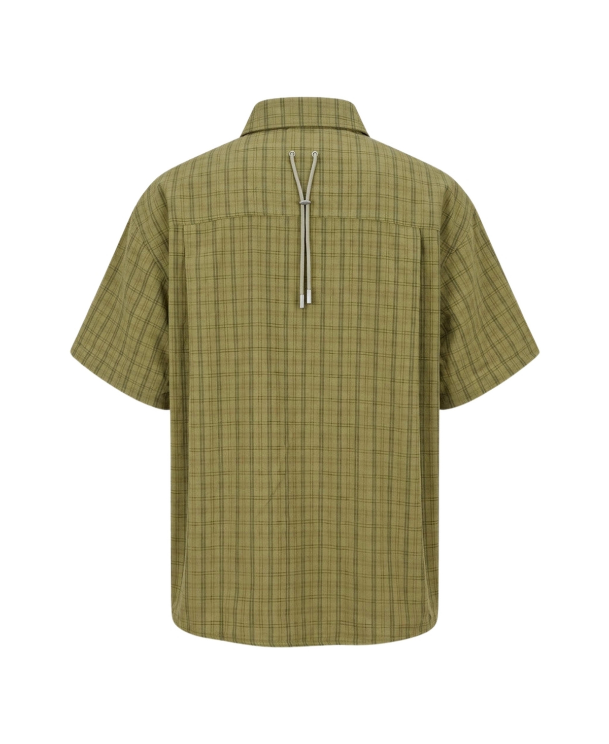 Modenaire Men's Plaid Short-Sleeve Button-Front Shirt