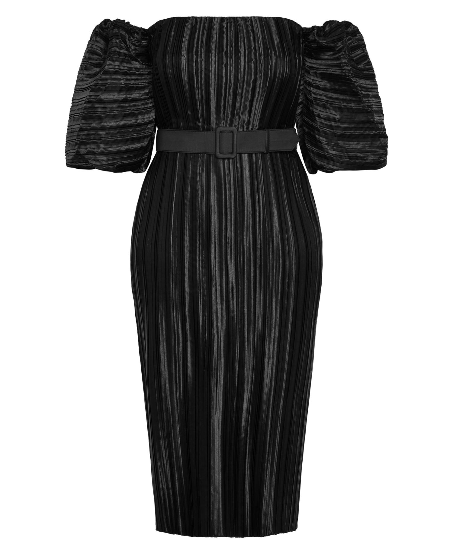 Women's Krista Pleat Midi Dress