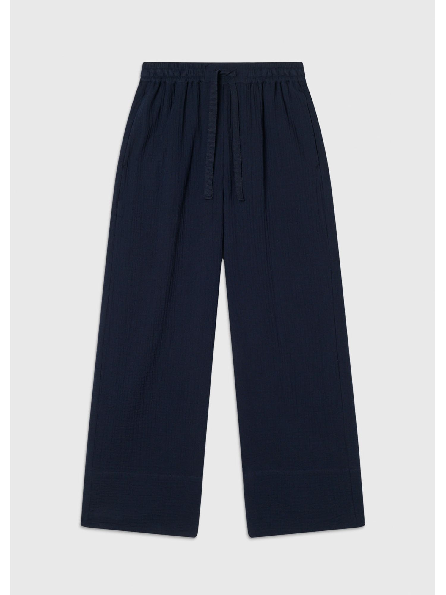 100% Cotton Wide Leg Trousers
