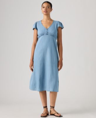 Women's Lilith V-Neck Midi Dress