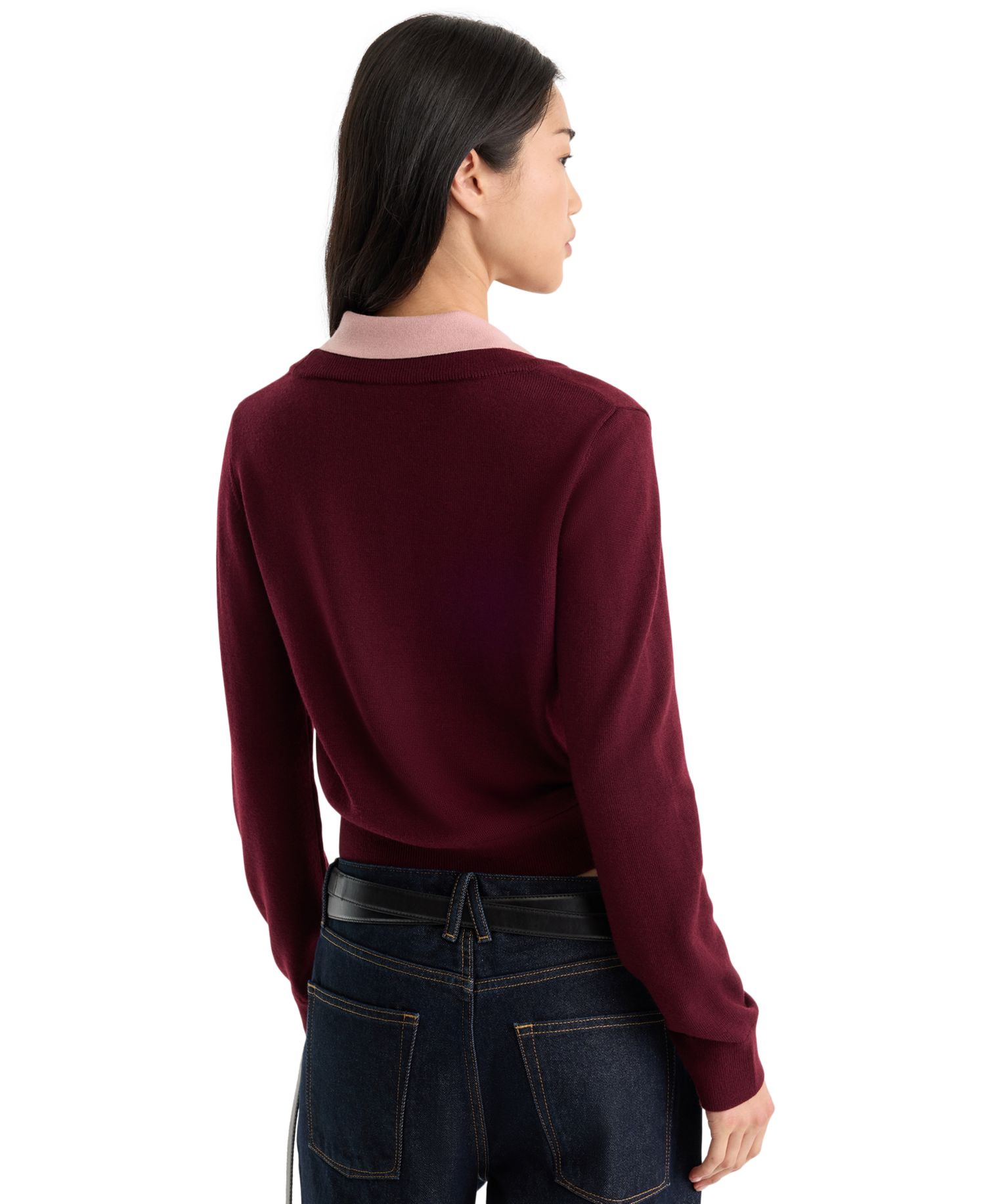 Women's Two-In-One Collared Sweater