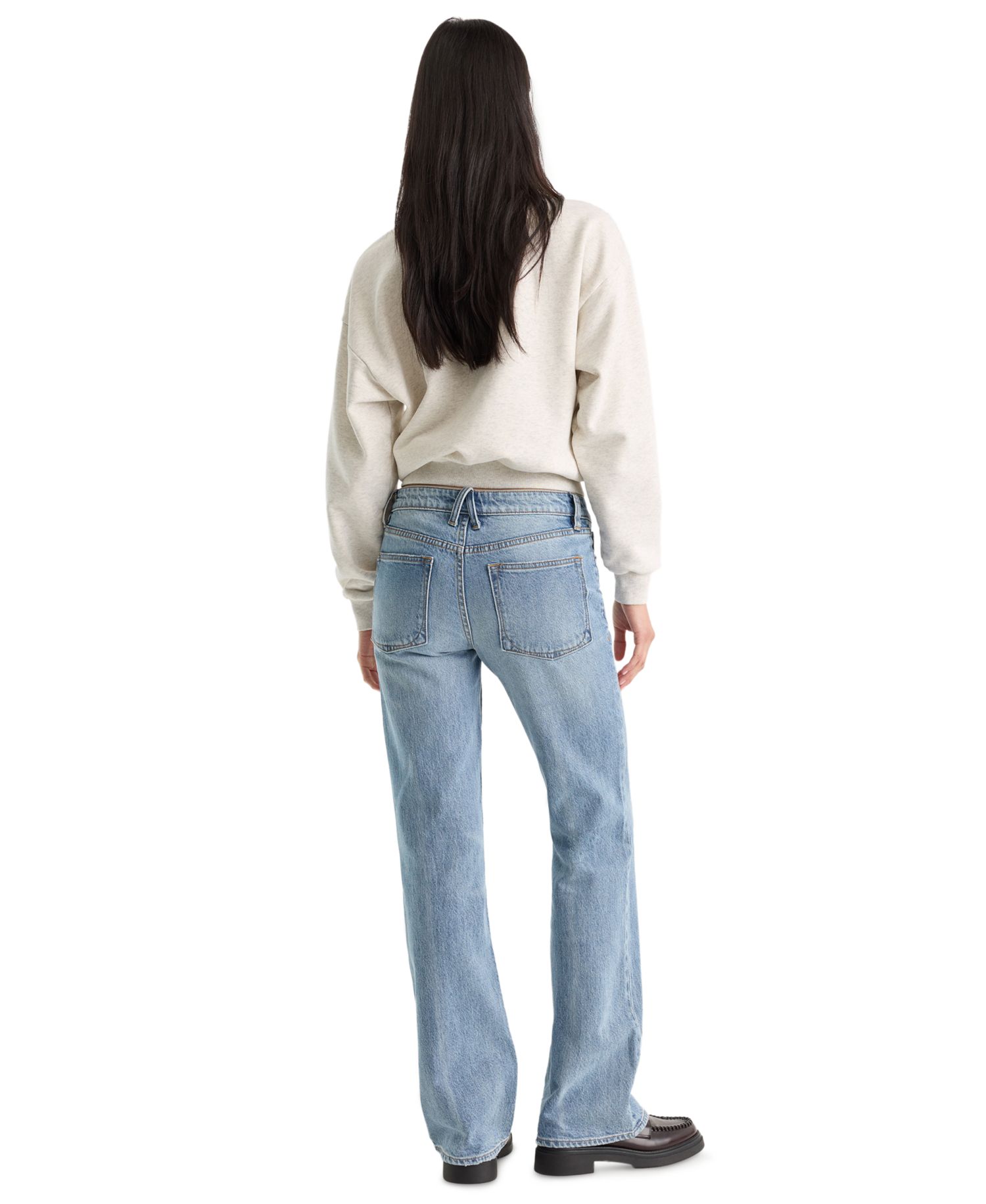 Women's Vintage Slouchy Low Loose Jeans