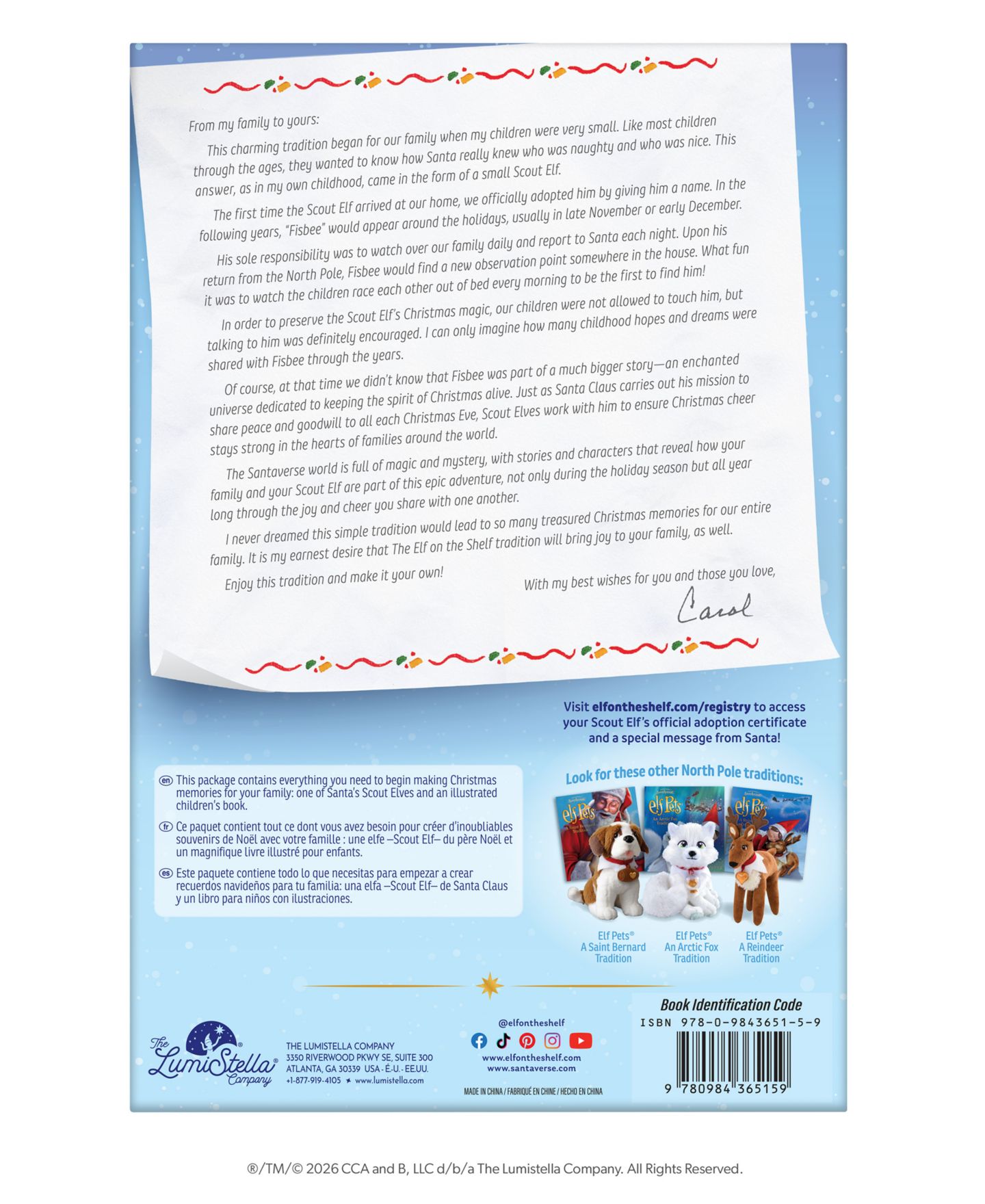 Детские фигурки Elf on the Shelf Girl Scout Elf Poseable Doll with Storybook, 4-Piece Set, Ages 3+ — фото 5