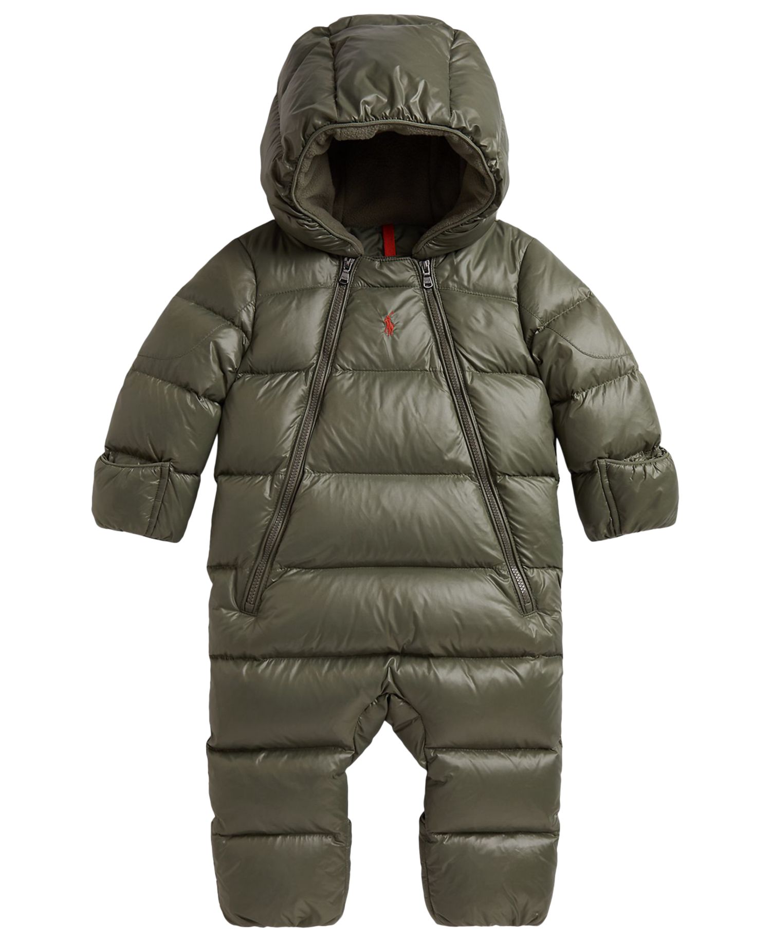 Baby Boys' Down Hooded Bunting Snowsuit
