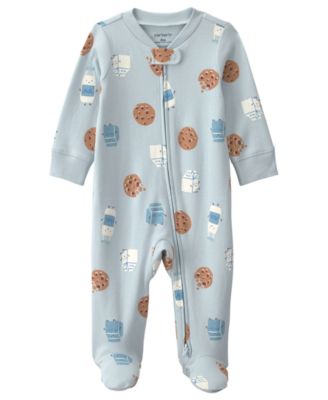 Baby Boys' and Baby Girls' Cotton 2-Way Zip Sleep & Play 