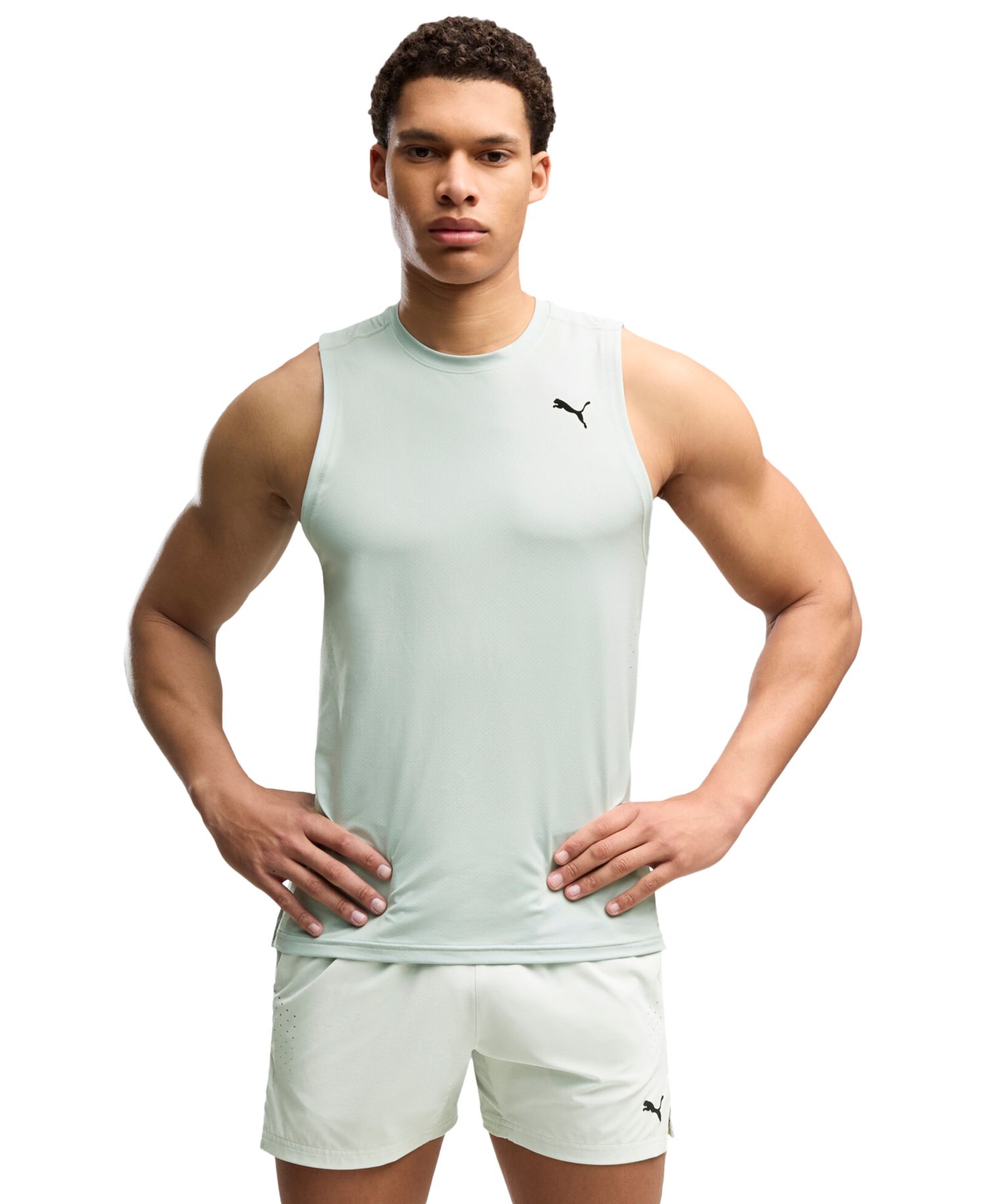 Men's Power Mode Training Crewneck Tank Top