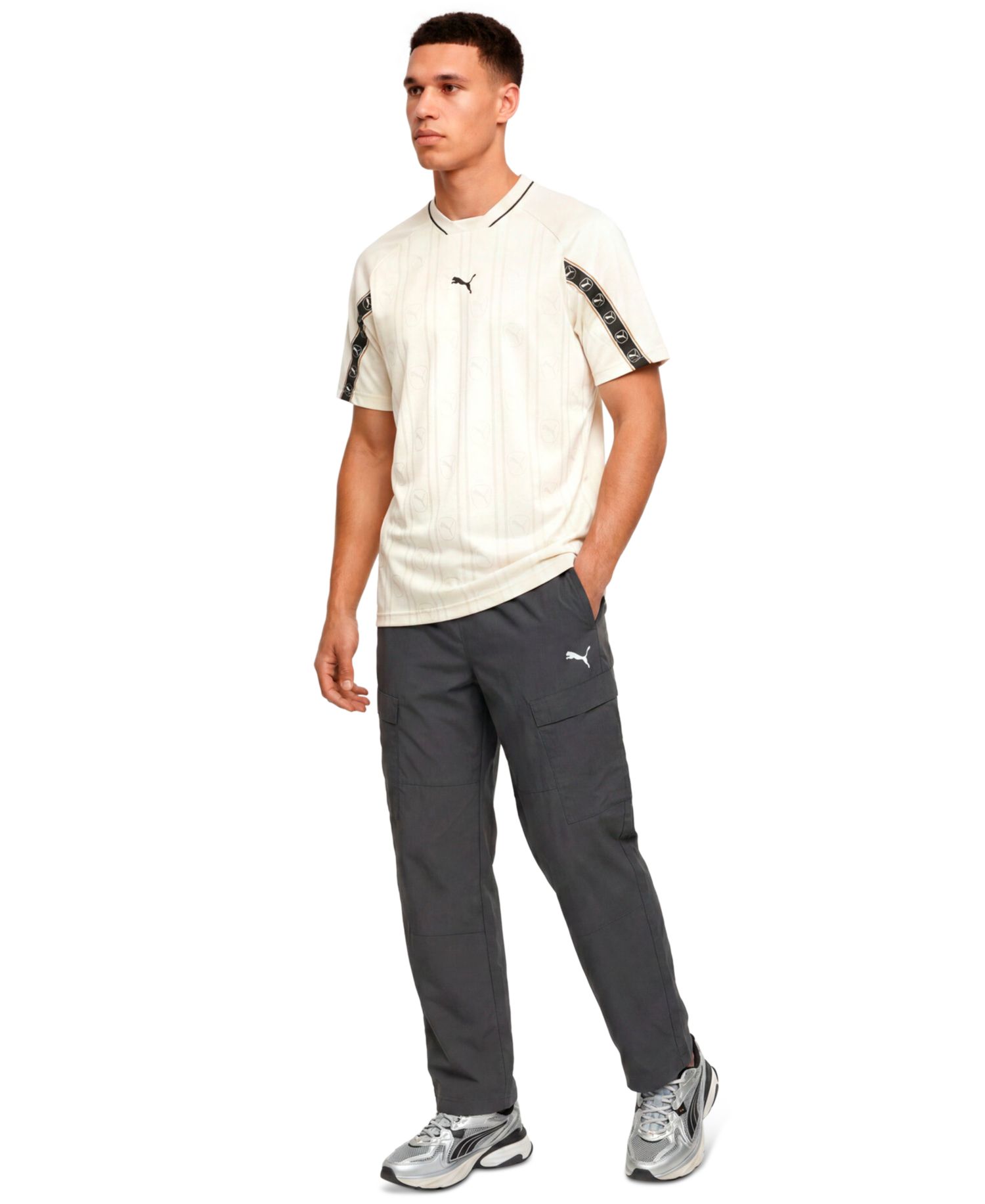 Men's Embroidered Logo Soccer Jersey