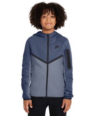 Nike Boys' and Girls' 8-20 Sportswear Tech Fleece Full-Zip Hoodie