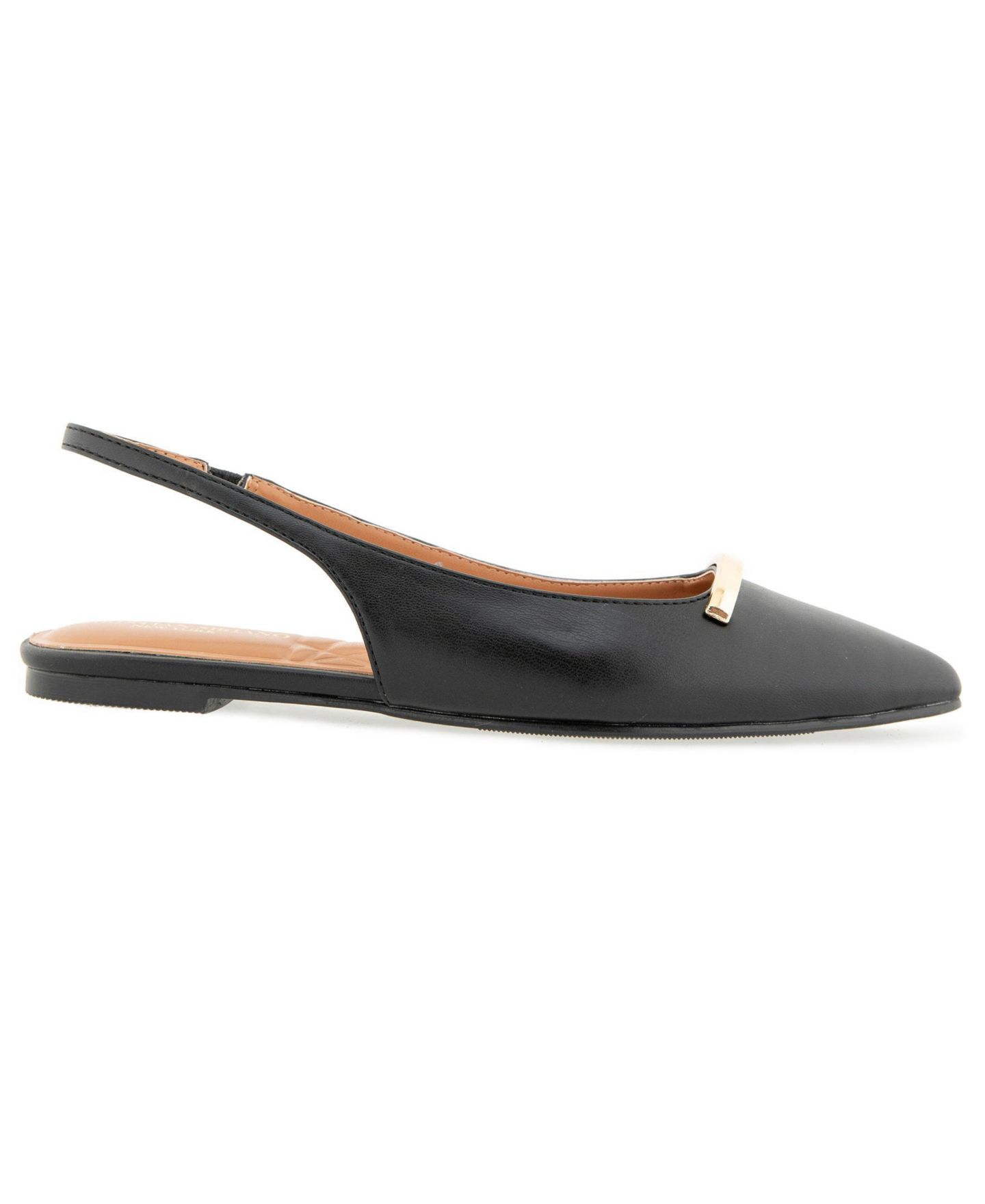 Женские балетки Christian Siriano Kimbal Sling Back Flat, цвет: Чёрный — фото 2