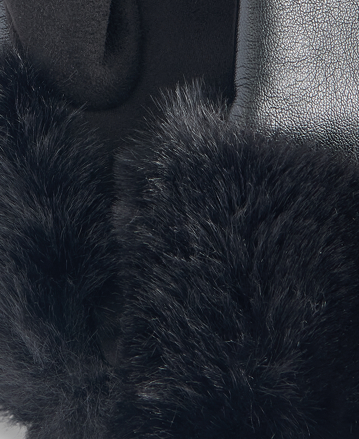 I.n.c. International Concepts Women's Asymmetrical Faux-Fur-Trim Gloves, Macy's Exclusive