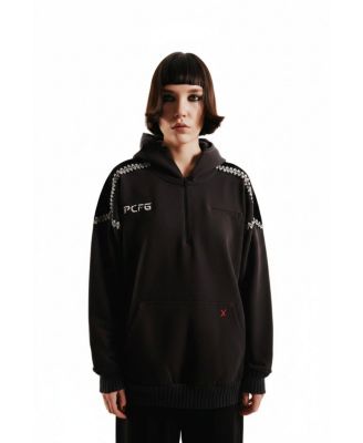 Women's Cotton-Blend Zip-Front Hoodie