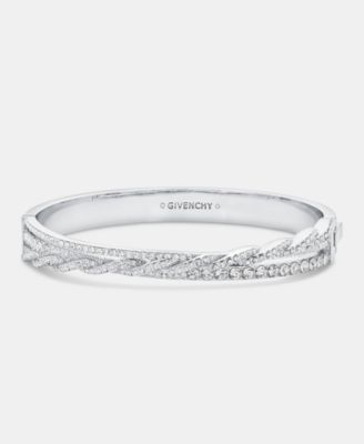 Pav&eacute; Twist Bangle Bracelet 