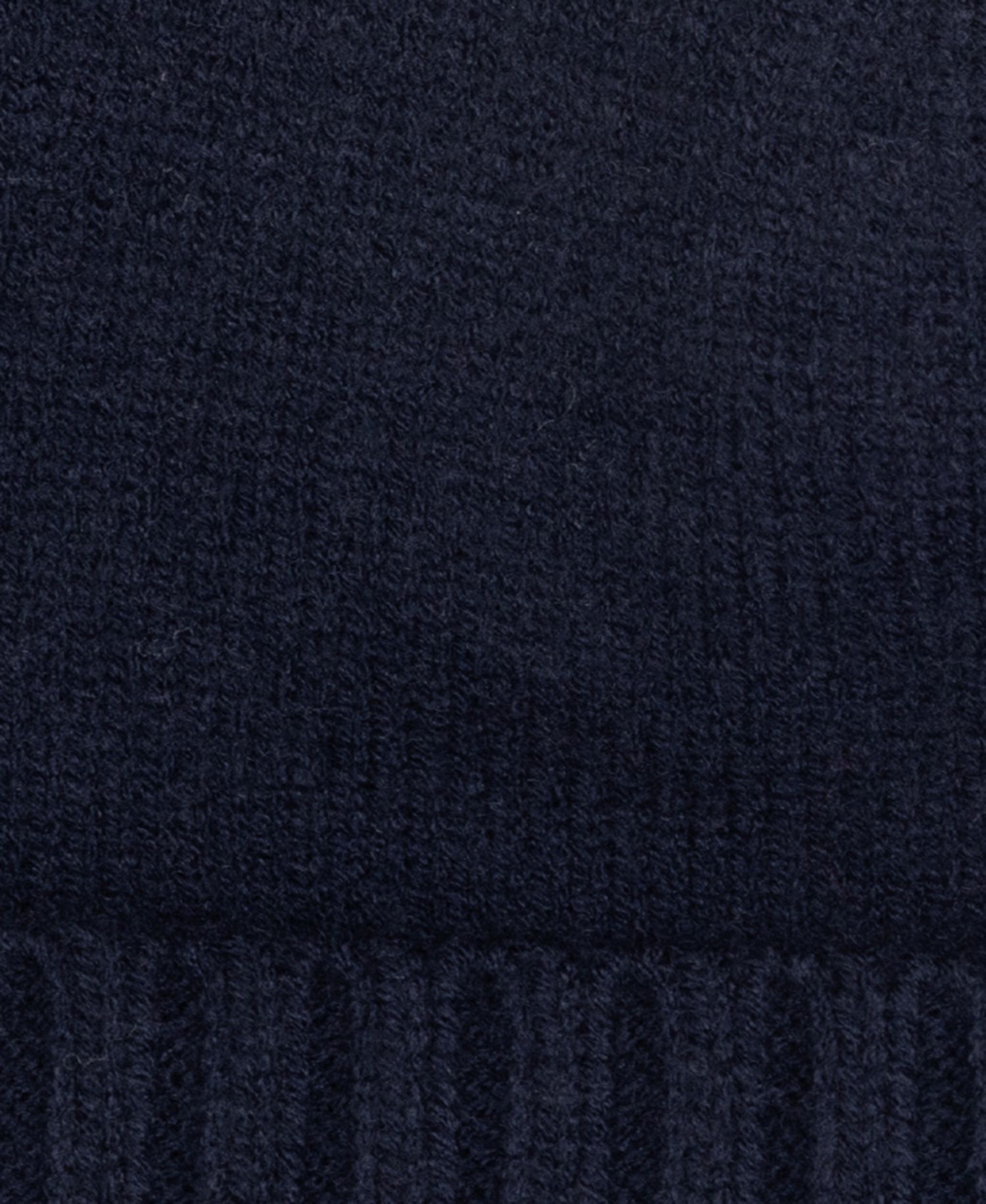 Crest Knit Beanie Hat