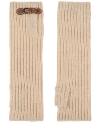 Buckle Knit Handwarmer Gloves
