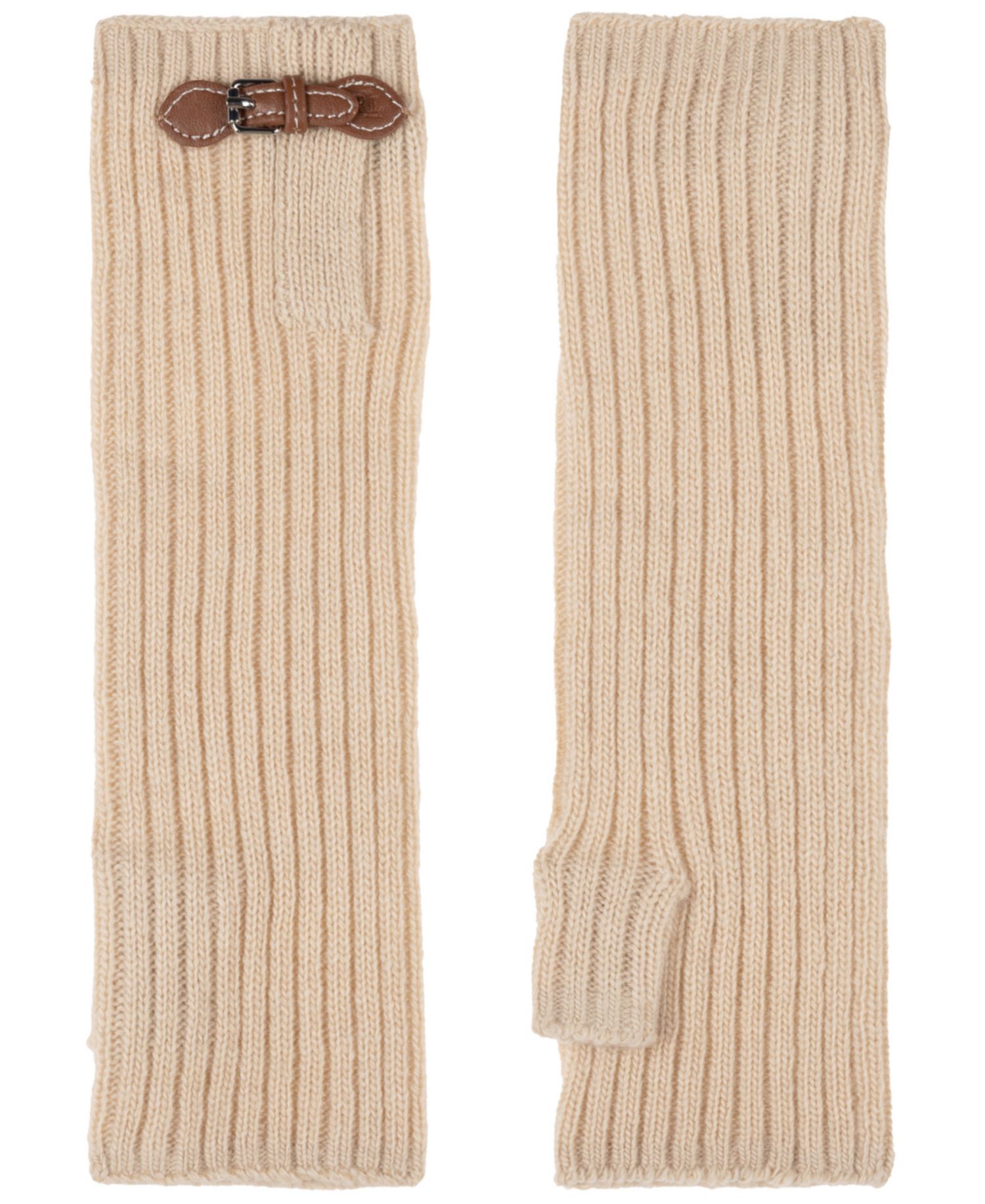 Buckle Knit Handwarmer Gloves
