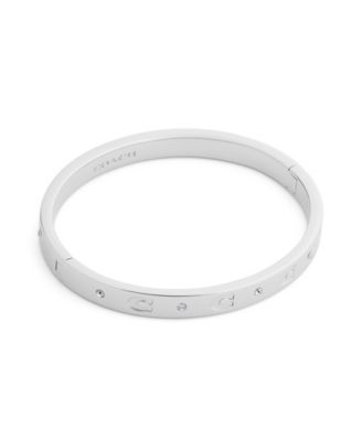 Faux-Stone Signature C Stone Bangle Bracelet