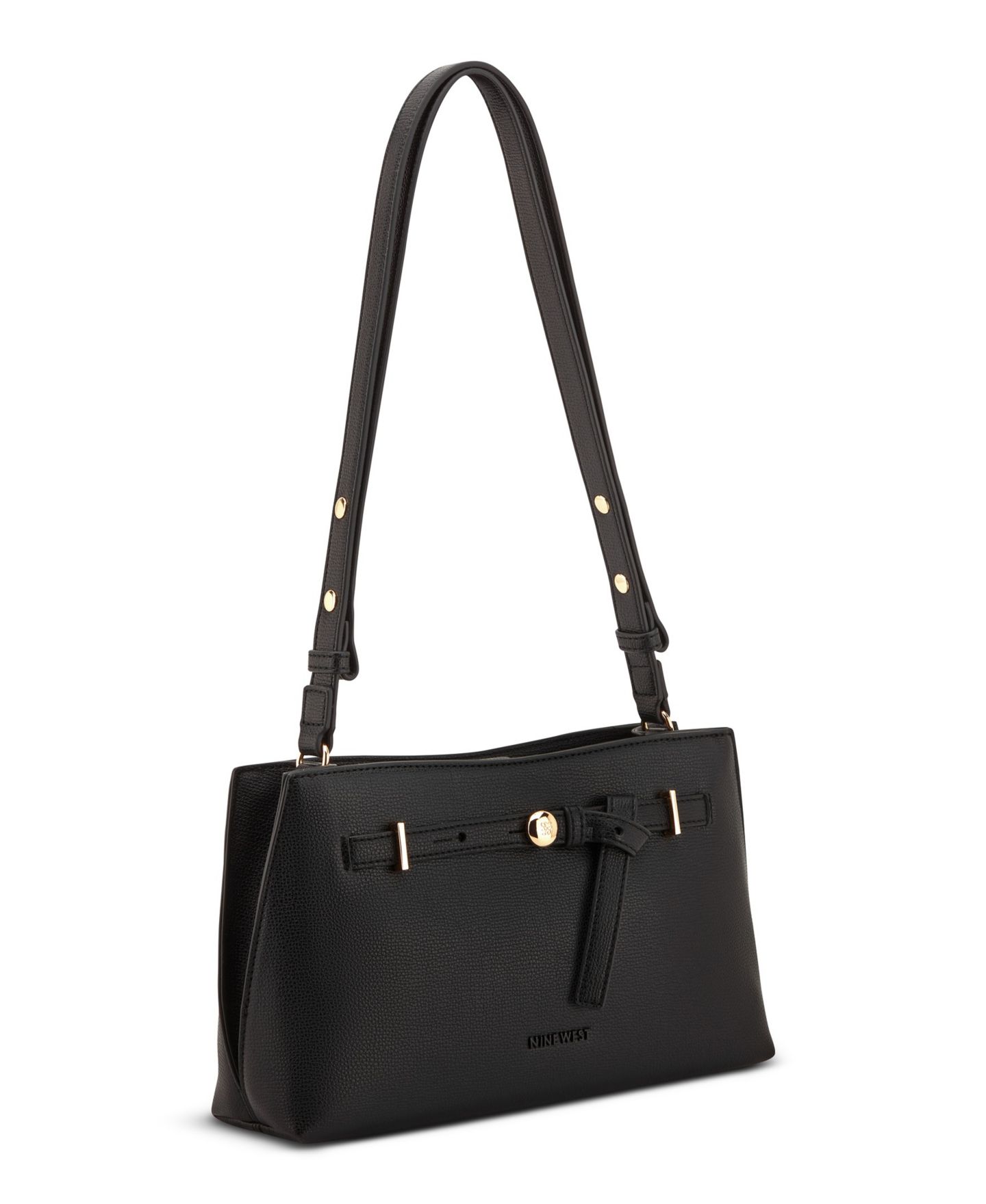 Женская сумка Nine West Vevina Convertible Small Shoulder Handbag, цвет: Чёрный — фото 3