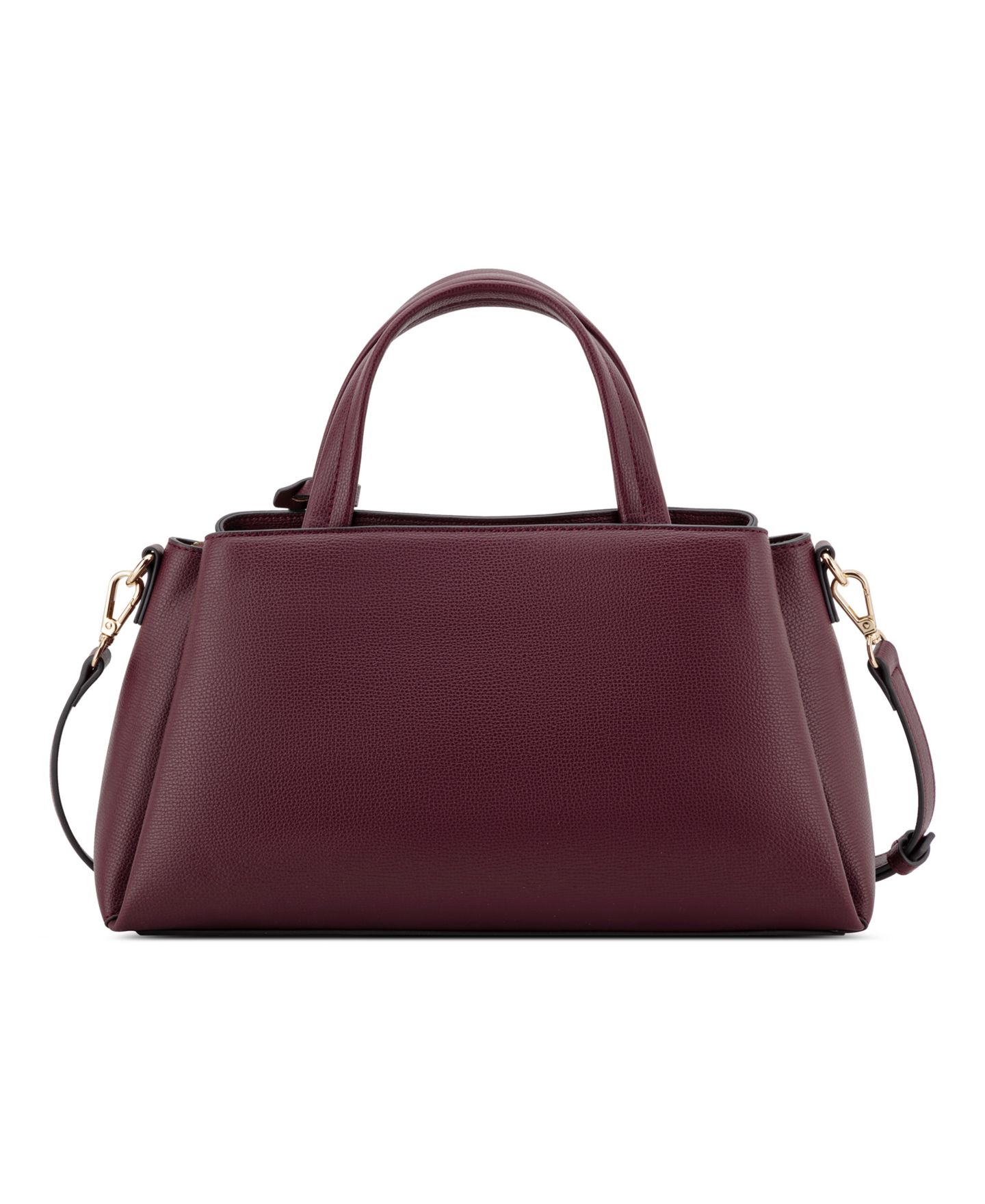 Женская сумка Nine West Luela Large Top Handle Satchel Handbag, цвет: Boysenberry — фото 2