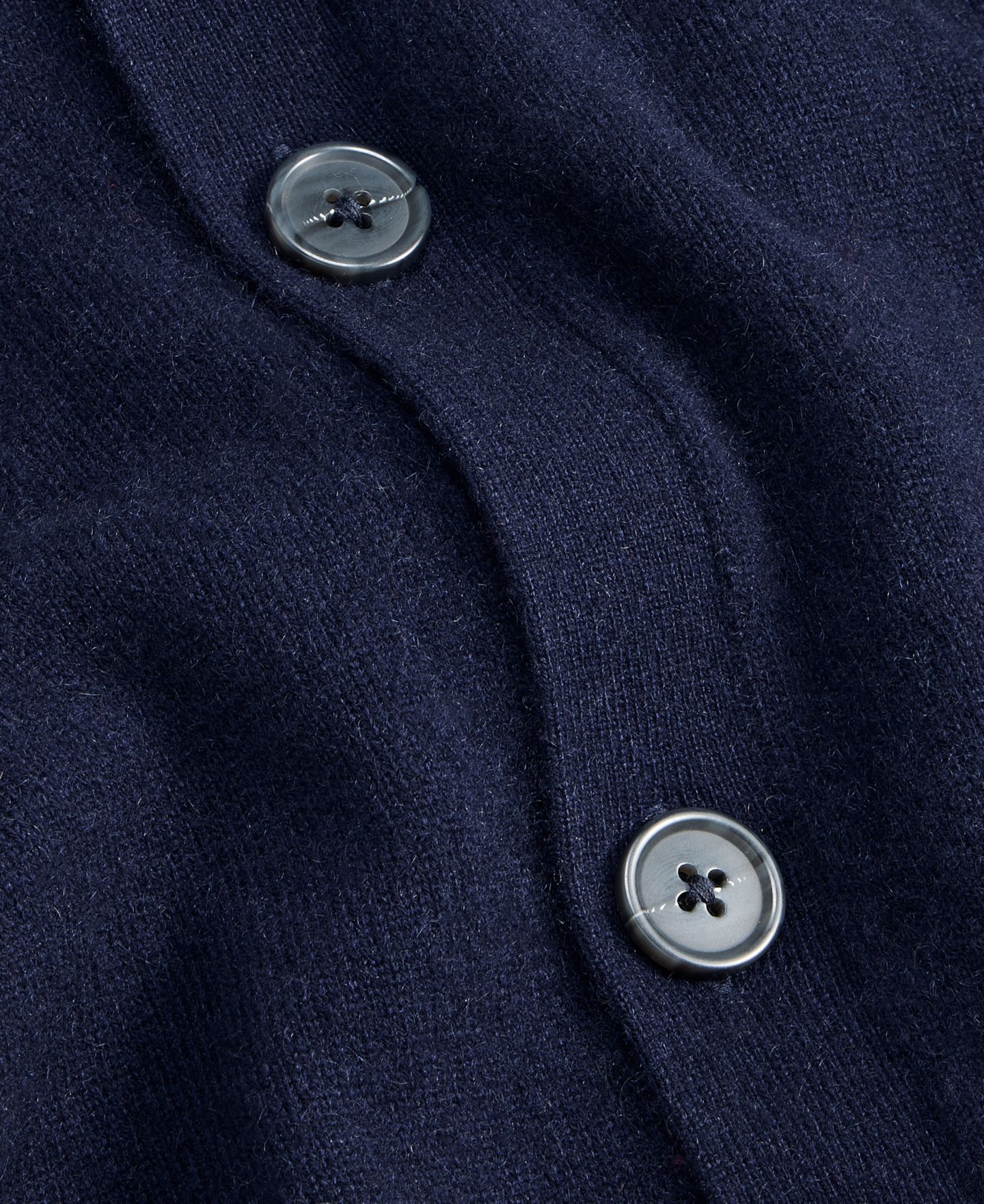 Мужской кардиган Club Room Cashmere V-Neck, цвет: Тёмный тёмно-синий — фото 4