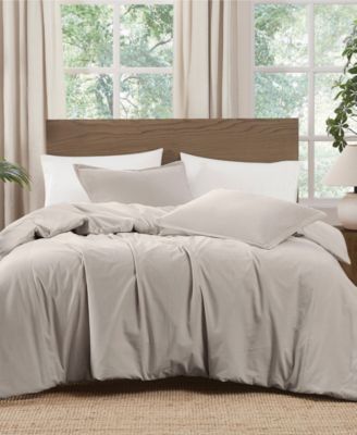Matte Cotton Velvet 3-Piece Comforter Set, Full/Queen