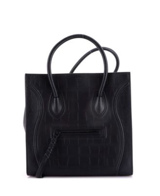 Medium Phantom Bag Embossed Leather