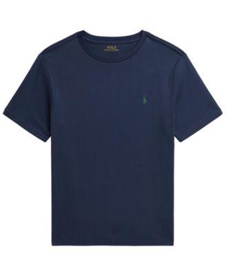 Boys' 8-20 Cotton Jersey Crewneck T-Shirt