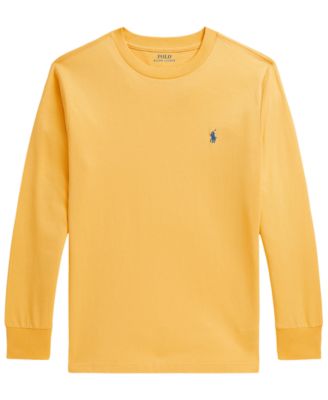 Boys' 8-20 Cotton Jersey Long-Sleeve T-Shirt