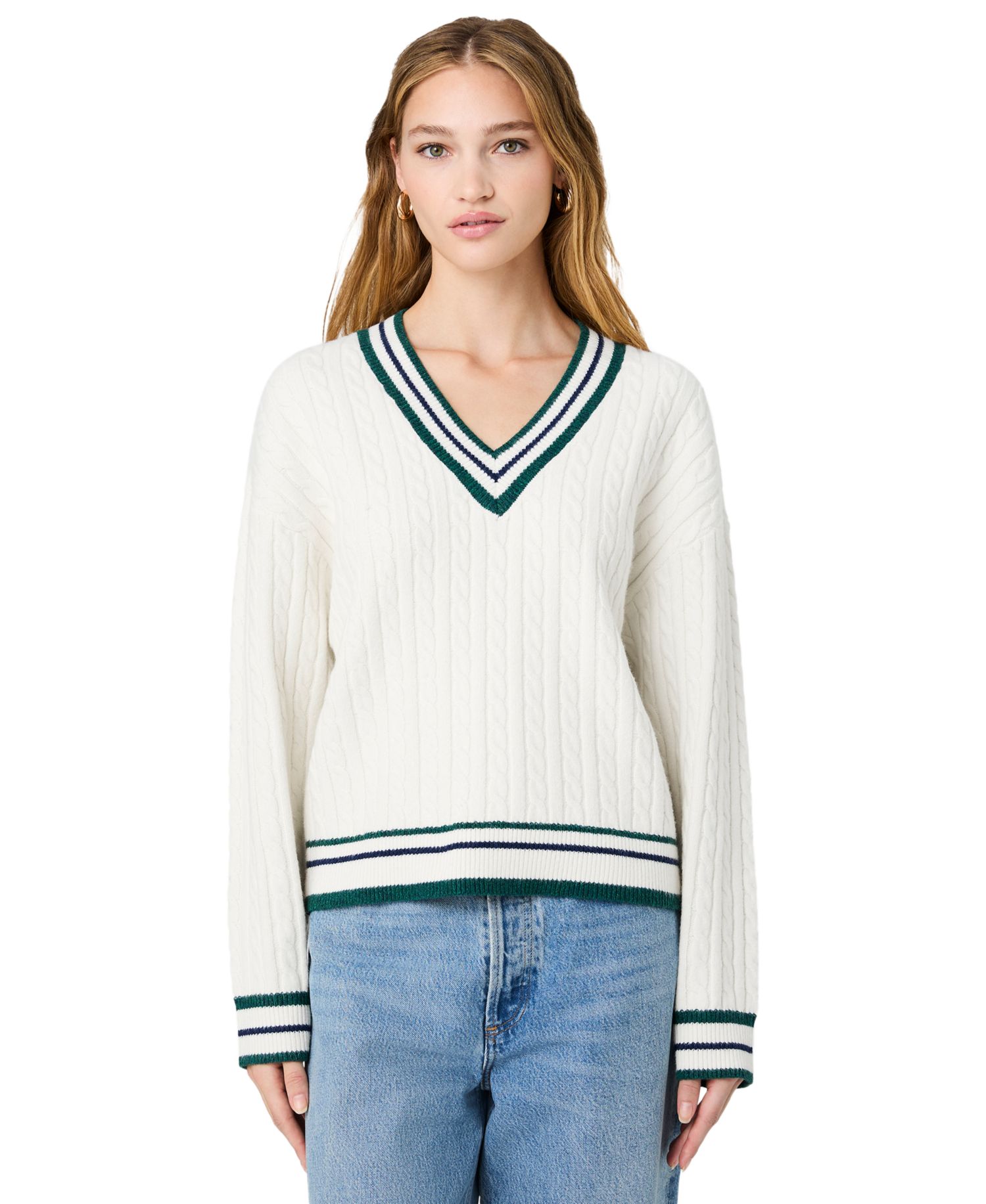 Women's Aleyna V-Neck Oversized Sweater