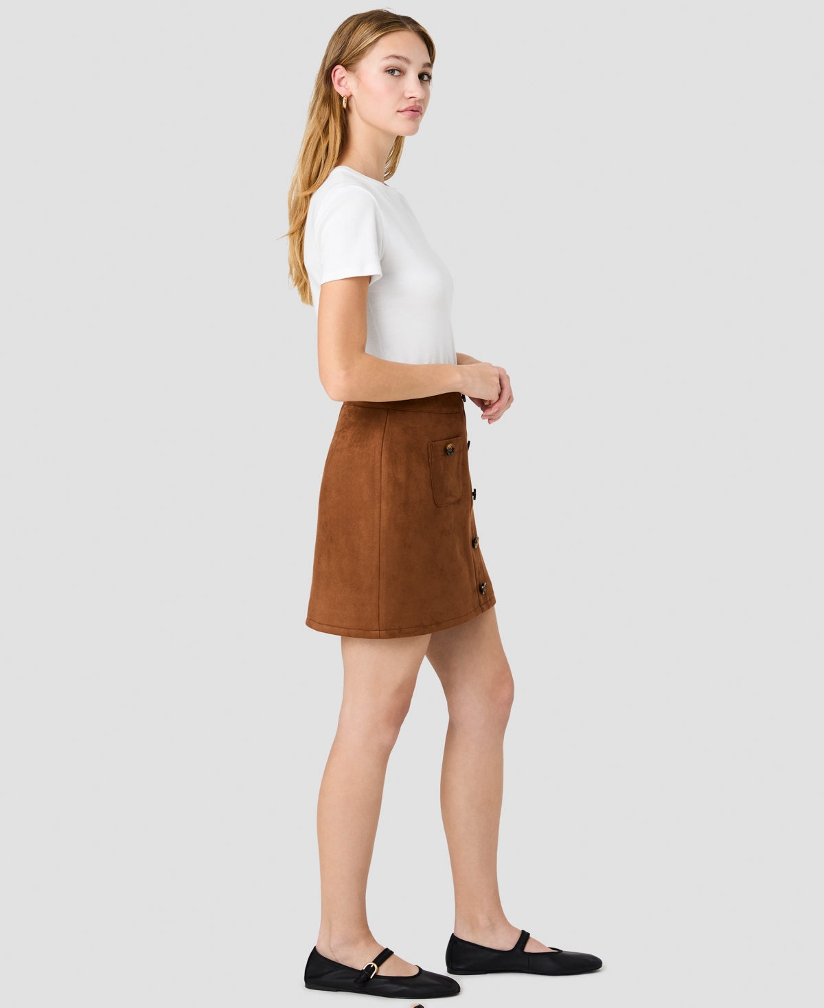 French Connection Women's A-Line Mini Skirt