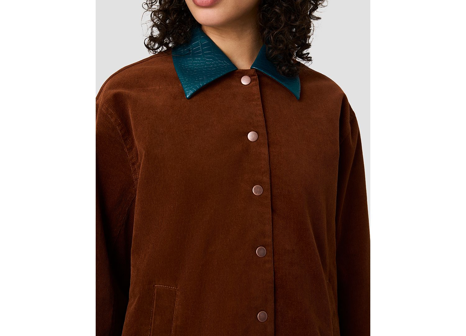 Women's Casey Collared Button-Front Jacket