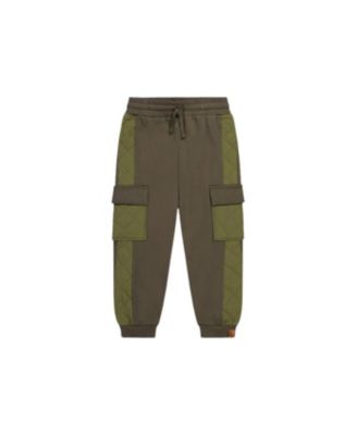 Toddler Boys (2T - 5T) Fleece Bi-Material Sweatpants