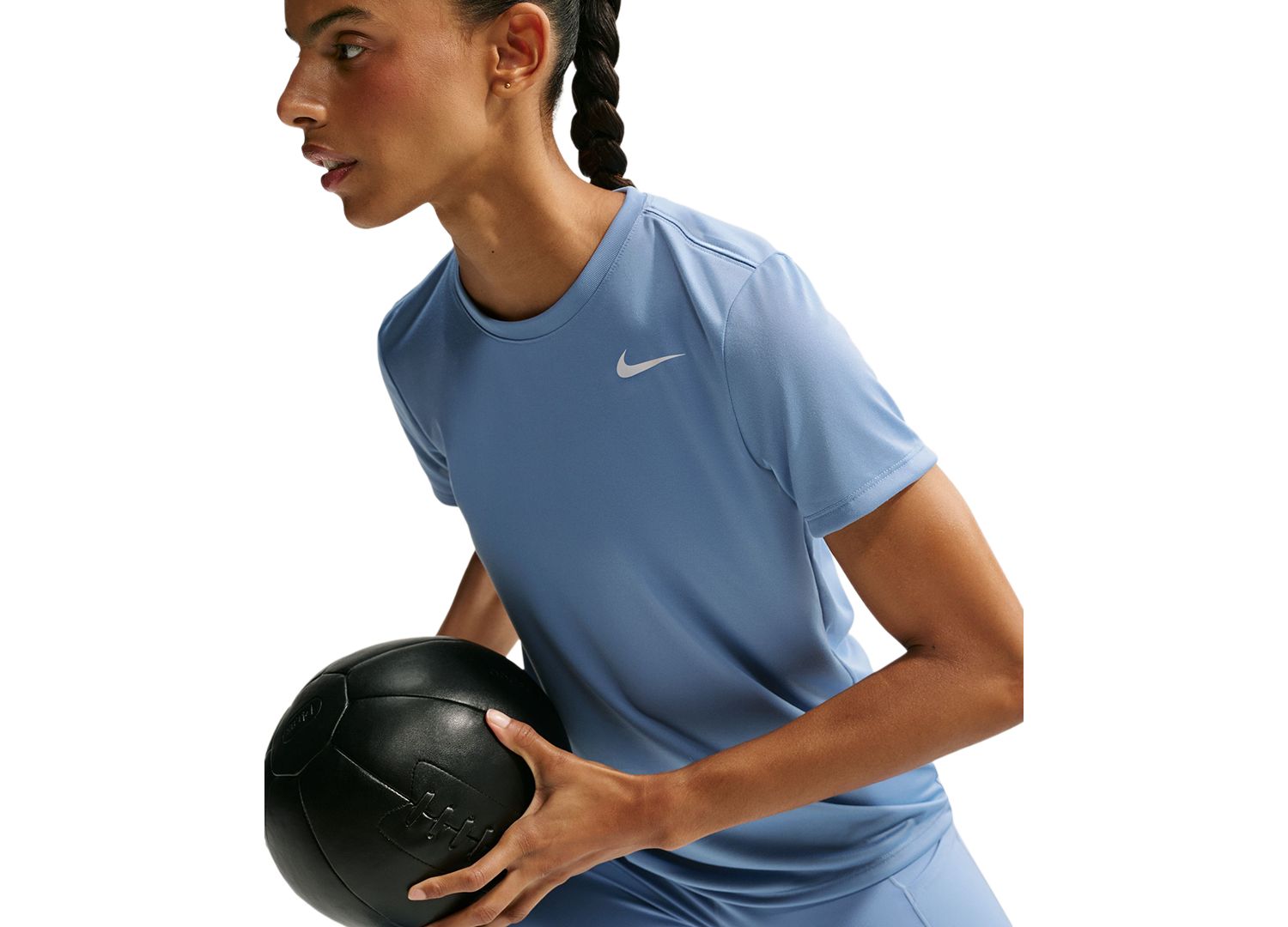 Plus Size Active Dri-FIT Women's Short-Sleeve Logo T-Shirt