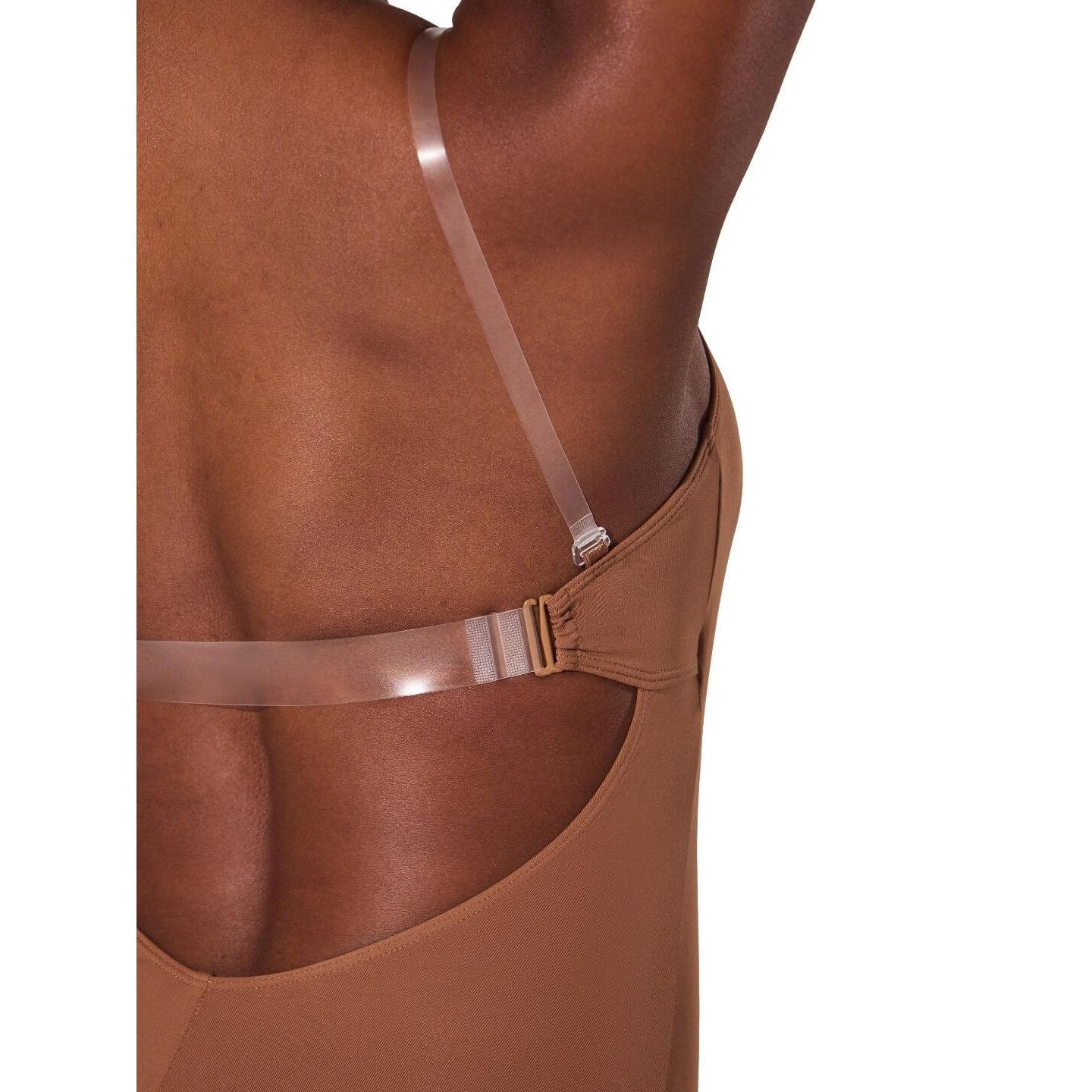 Женский топ Capezio Camisole Leotard w/ BraTek, цвет: Тёмный коричневый — фото 4