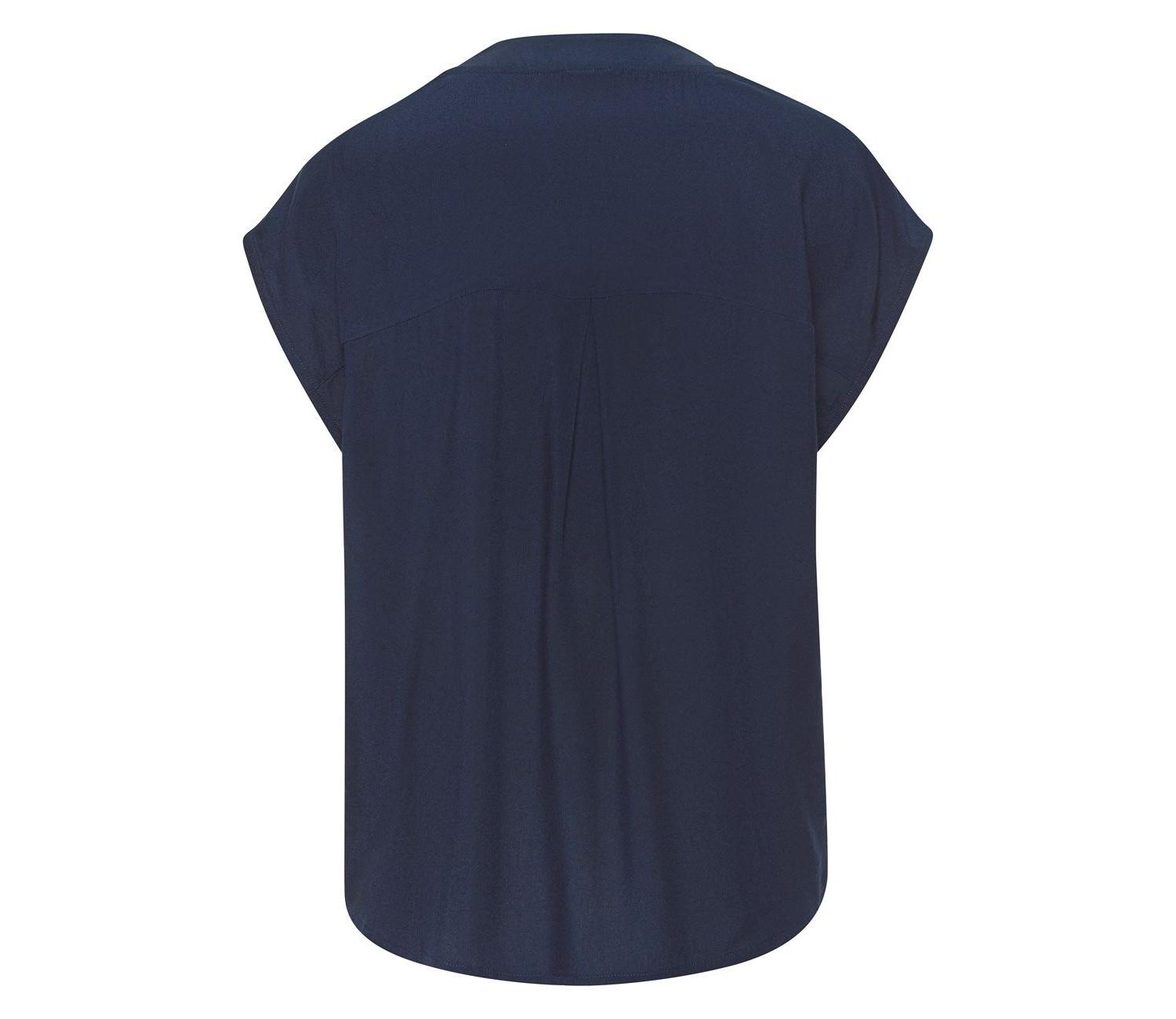 Women's Viscose Printed Button Detail Everyday Comfort Blouse