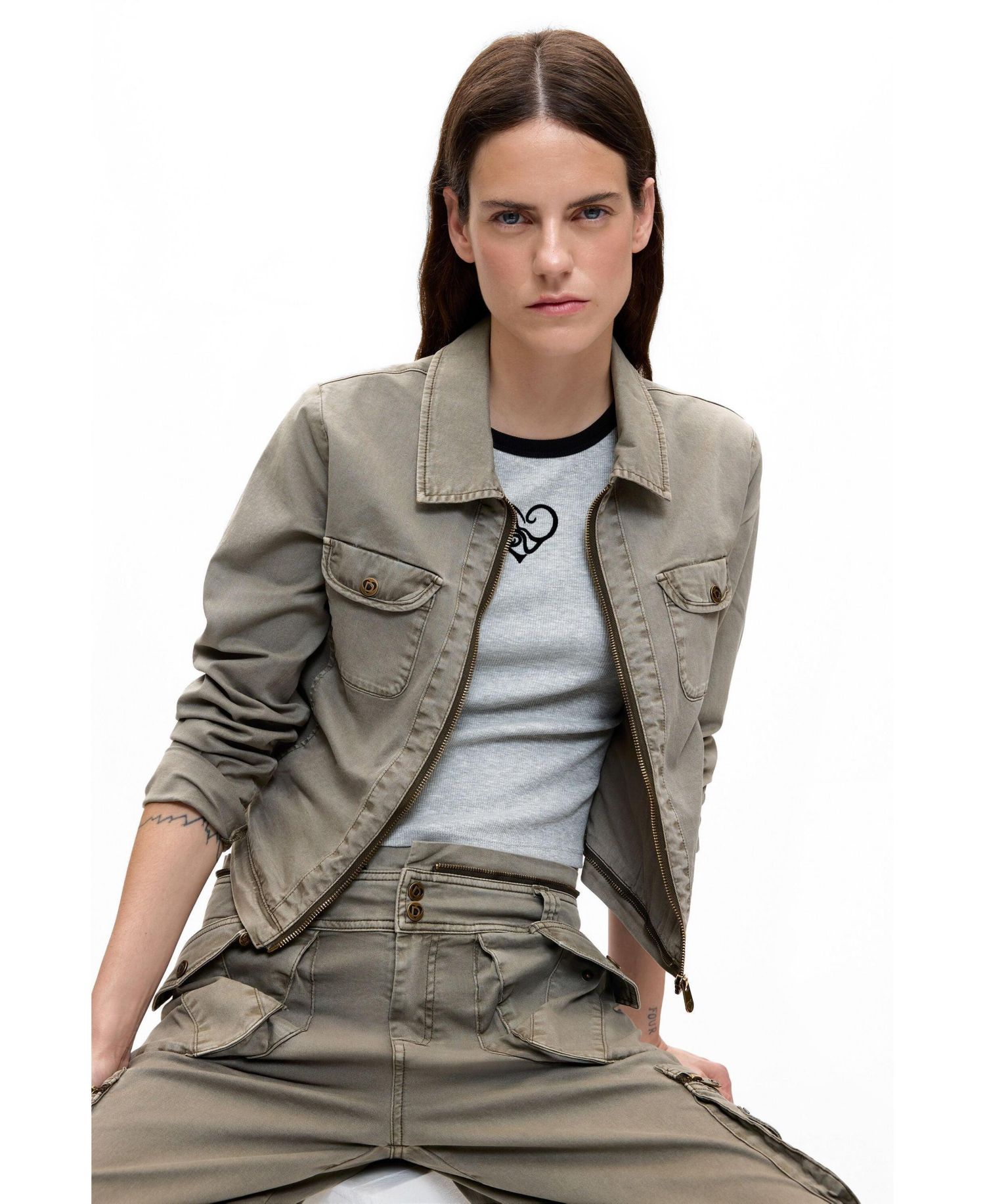 Women's Cargo Multi-Pocket Trousers