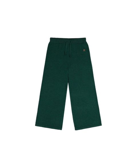Брюки Deux par Deux Flare Pants Jasper Printed для девочек-малышей, цвет: С принтом зелёный