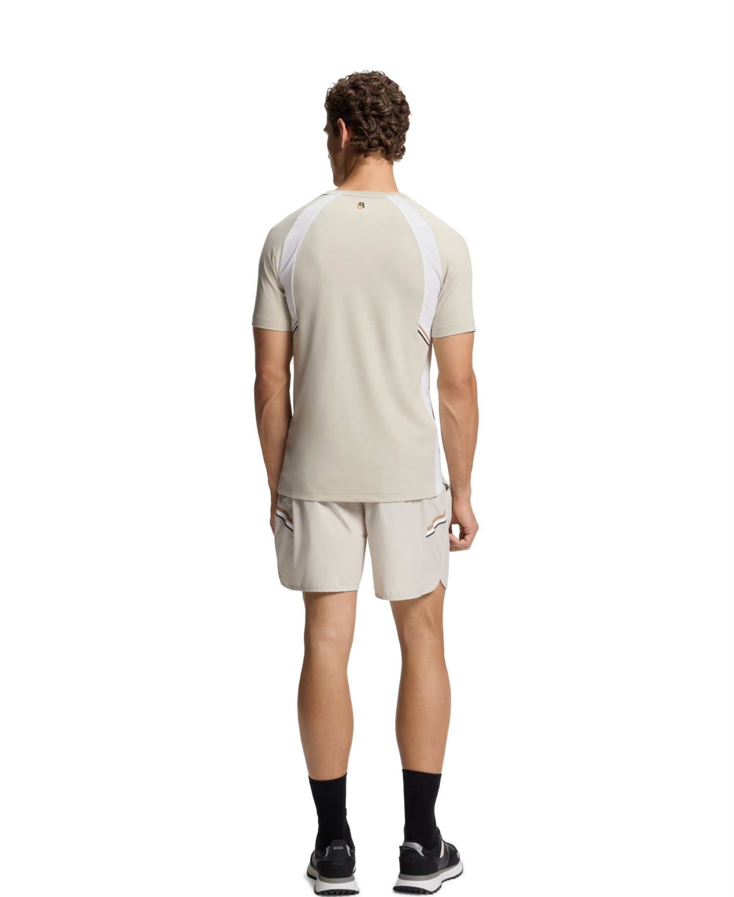 BOSS by Men's Four-Way Stretch Slim-Fit T-Shirt