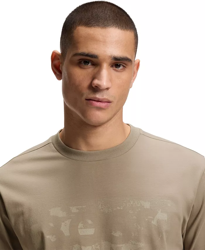Men's Stretch-Cotton Logo Artwork T-Shirt - thumbnail 9
