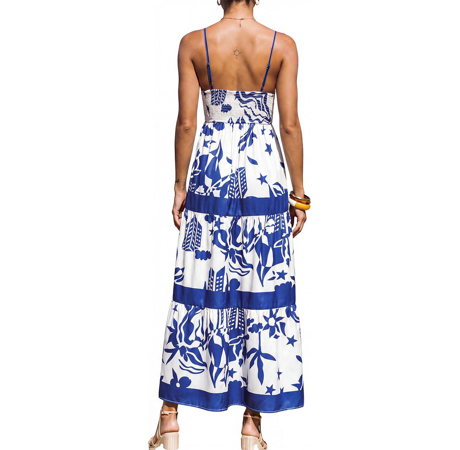 Women's Heating Up Tropical Maxi Beach Dress
